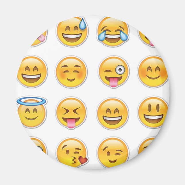 Imán 12 Emoji (Frente)