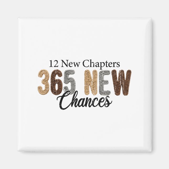Imán 12 New Chapters 365 New Chances  (Frente)