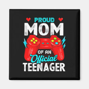 Imán 13.º cumpleaños Orgullosa Mamá Oficial adolescente