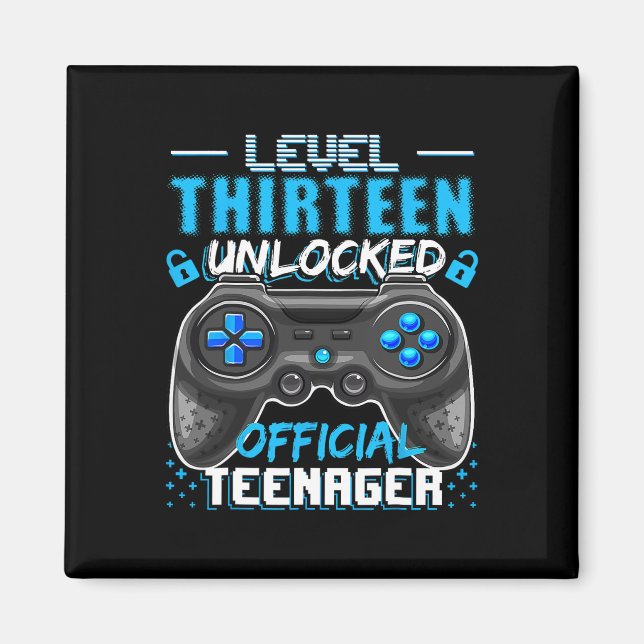 Imán 13 videojuego oficial de adolescente sin bloquear  (Frente)