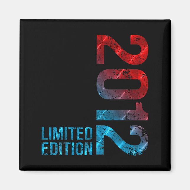 Imán 13th Birthday Boy Girl 13 Years Decoration 2012 Gi (Frente)