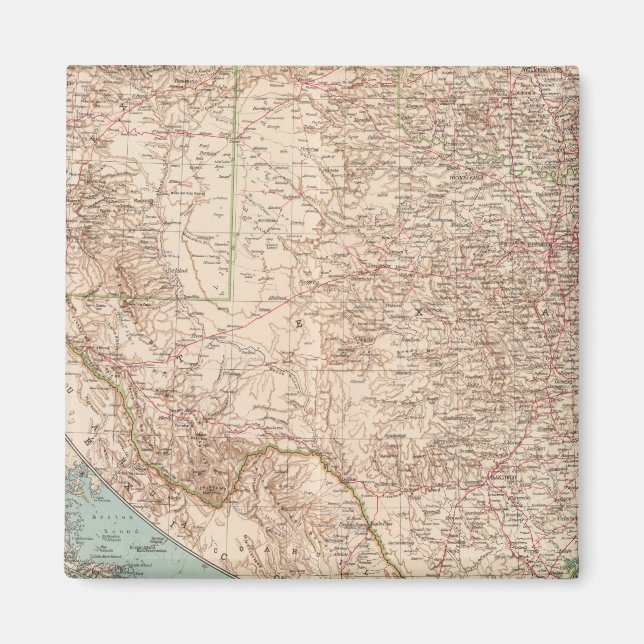 Imán 14344 NM, Okla, Tex (Frente)