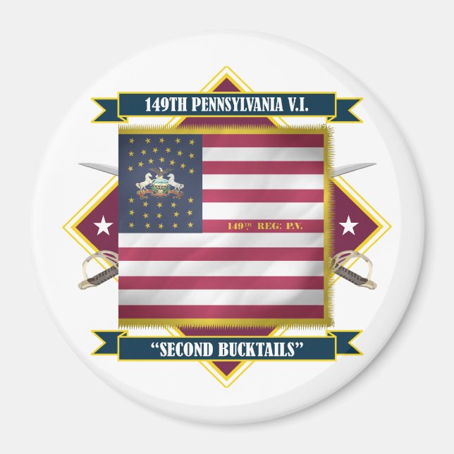 Imán 149ª Pensilvania V.I. (Frente)