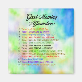 Imán 14 Good Morning Affirmations