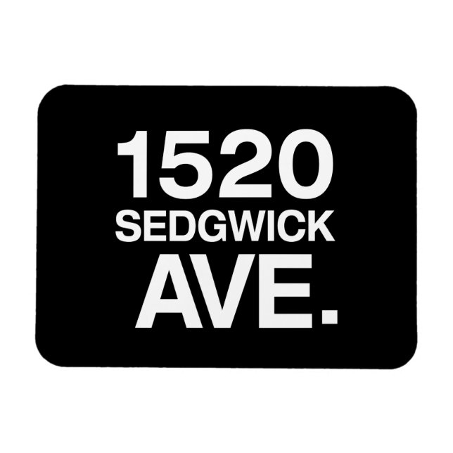 IMÁN 1520 SEDGWICK AVE. (Horizontal)