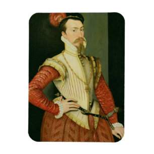 Imán 1532-88) 1ros condes de Roberto Dudley (de
