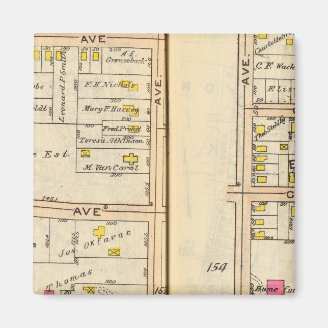 Imán 154155 Nuevo Rochelle (Frente)