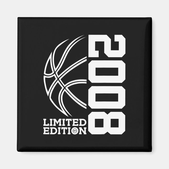 Imán 15th Birthday Basketball Limited Edition 2008 1 (Frente)