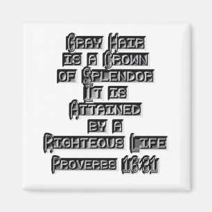 Imán 16:31 de los proverbios