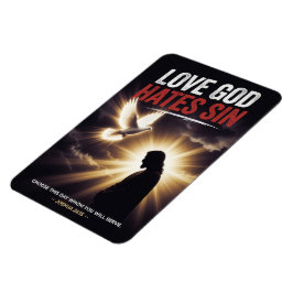 Imán #16 Ama a Dios, odia el pecado