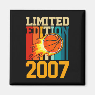 Imán 16th Birthday Basketball Limited Edition 2007 Fun