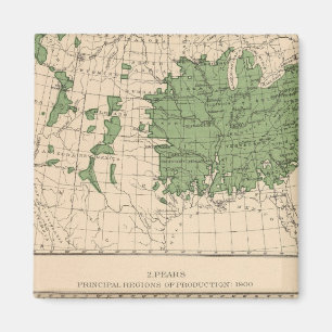 Imán 174 Manzanas, peras, principales regiones