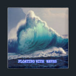 Imán 17.Olas oceánicas azules, regalos para la cosecha<br><div class="desc">El nombre de los océanos es suficiente para alegrarse bajo la piel. El océano aún envuelto en el misterio que atrae a gente de todo tipo, incluyendo a los artistas hacia sí mismos. La obra de arte se ve fabulosa en todos los productos y trajes para todas las ocasiones y...</div>