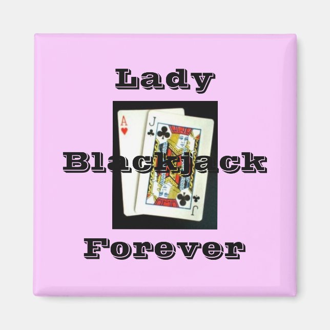 Imán 180px-Blackjack, Lady , Forever, Blackjack (Frente)