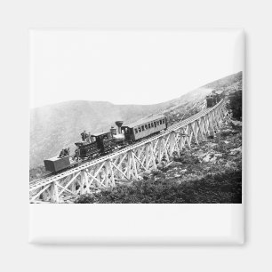 Imán 1880 trenes de pasajeros en el trabajo