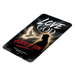 Imán #18 Ama a Dios, odia el pecado