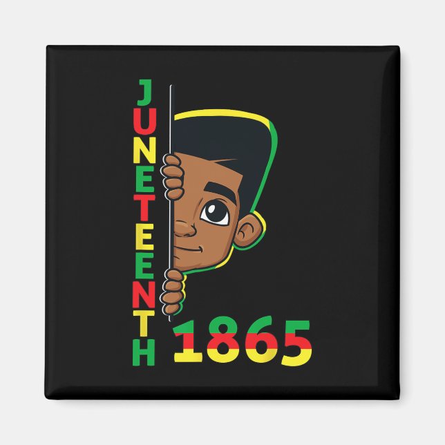Imán 18 de junio de 1865 Guay Brown Skin King B (Frente)