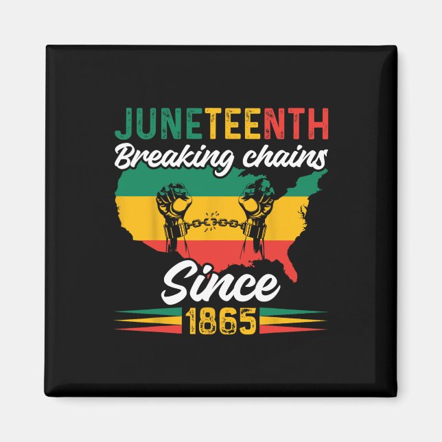 Imán 18 de junio de 1865: Mon de historia negra (Frente)