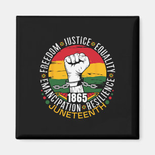 Imán 18 de junio Historia negra afroamericana 1865 jun.