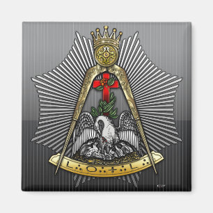 Imán 18° grado: Caballero de la Rosa Croix