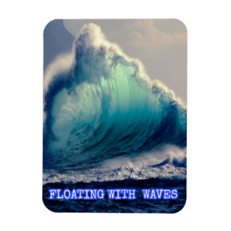 Imán 18.Olas oceánicas azules, regalos para la cosecha 