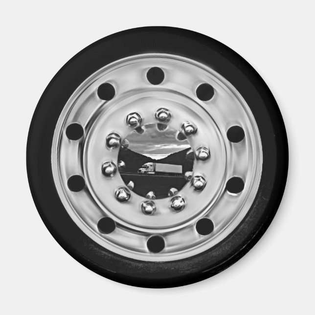 Imán 18 Wheelin' (Frente)