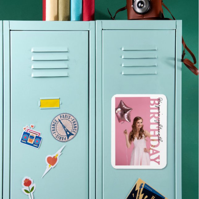 Imán 18th Birthday Photo college Party  (Subido por el creador)