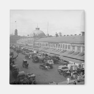 Imán 1904 de Boston del mercado de Quincy
