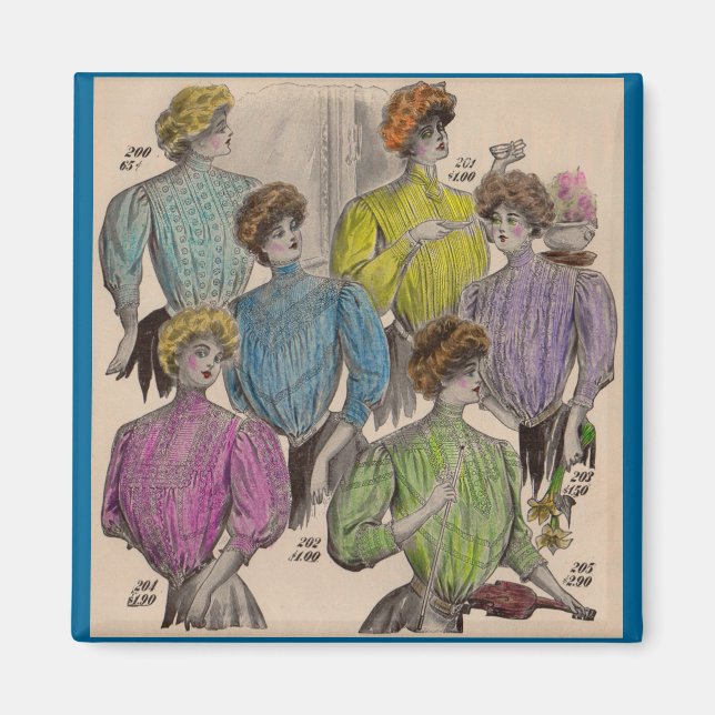 Imán 1908 Gimbels damas blouses waists no. 1 (Frente)