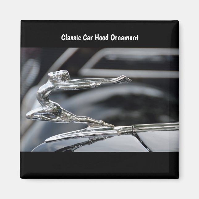 Imán 1934 Buick Goddess Hood Ornament  (Frente)