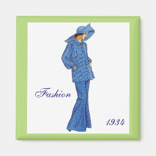 Imán 1934 de la moda