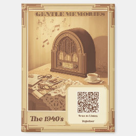 Imán 1940s Memory Care Music Playlist Magnet Dementia