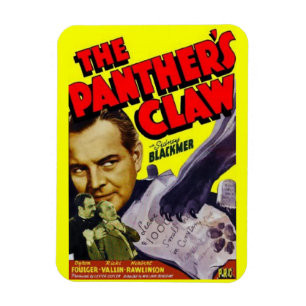 Imán 1942 poster de cine The Panther's Claw