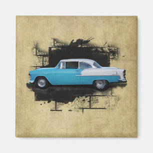 Imán 1955 Chevy Bel Air- Vehículos clásicos- Magnet