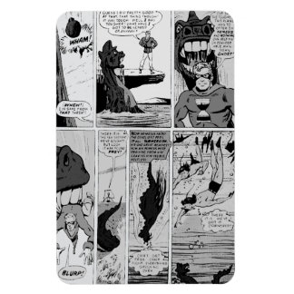 Imán 1960's Nemesis Funny Strip Magnet