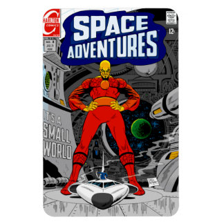 Imán 1960's 'SPACE Adventures' Magnet