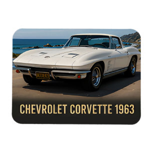 Imán 1963 Chevrolet Corvette Coche Deportivo Americano