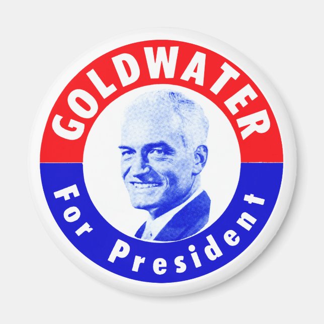 Imán 1964 Agua de oro para el Presidente (Frente)