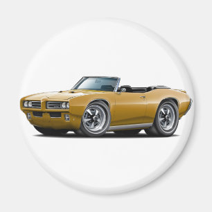 Imán 1968-69 GTO convertible en oro