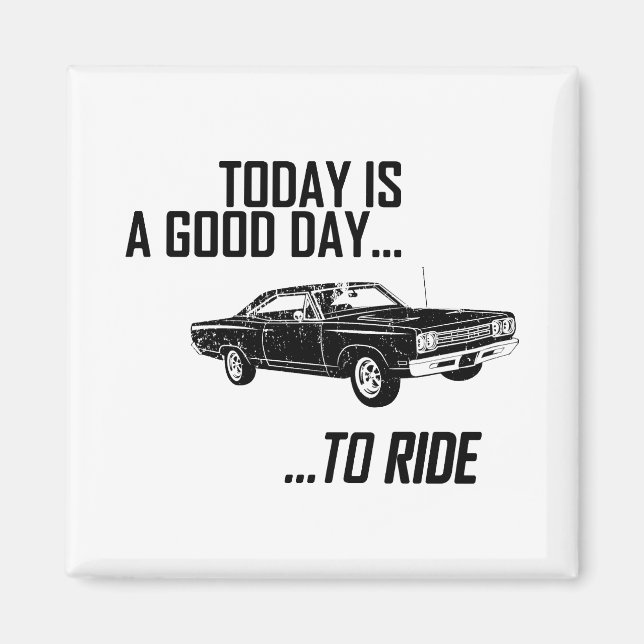 Imán 1969 Plymouth Road Runner (Frente)