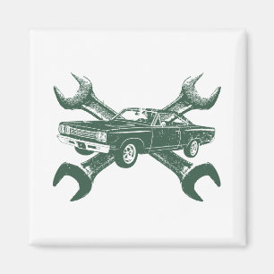 Imán 1969 Plymouth Road Runner