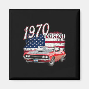 Imán 1970 70 Torino Muscle Clic Car 4 De Julio América