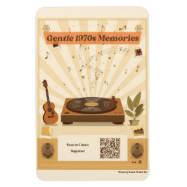 Imán 1970s Memory Care Music Playlist Magnet Dementia