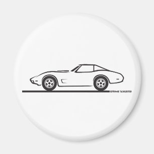 Imán 1974-1977 Corvette