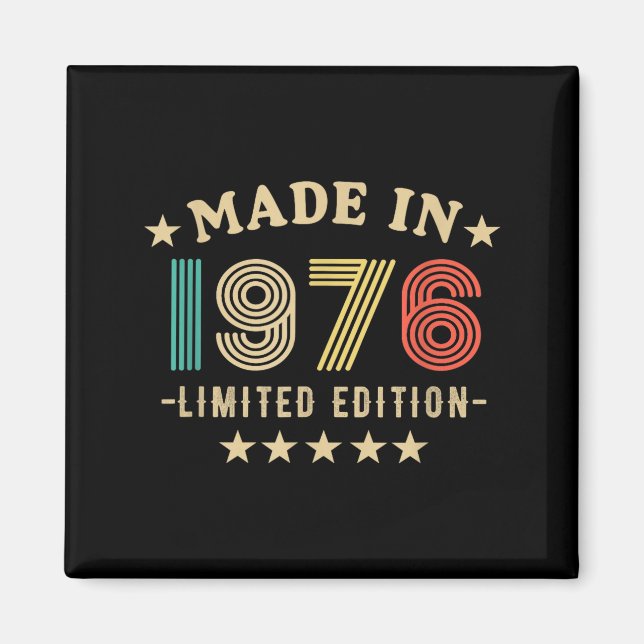 Imán 1976 50th Birthday,50th 2026 For Him, Dad,father's (Frente)