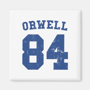 Imán 1984 del jersey de George Orwell