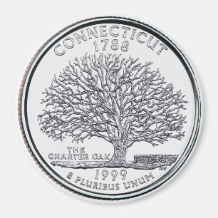 Imán 1999 del cuarto del estado de Connecticut