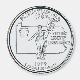 Imán 1999 del cuarto del estado de Pennsylvania