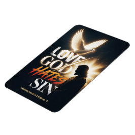 Imán #19 Ama a Dios, odia el pecado