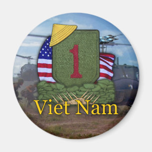 Imán 1.ª división de infantería vietnam veteranos veter